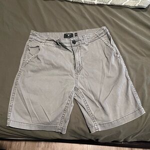 UNIONBAY Gray Flat Front Shorts for Summer
